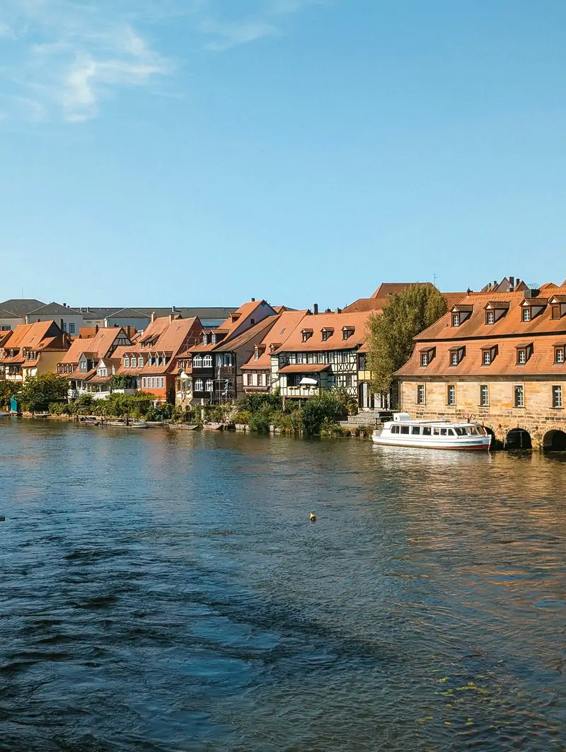Klein-Venedig an der Regnitz im Sommerlicht